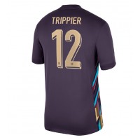 Maglia Calcio Inghilterra Kieran Trippier #12 Seconda Divisa Europei 2024 Manica Corta